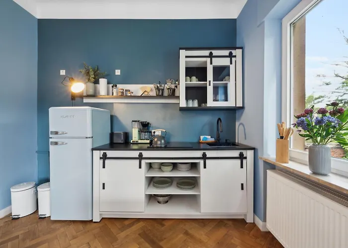 Grosse Altbau I 3 Schlafzimmer I 2 Terrassen I Zentral I 8 Personen 公寓 巴特克罗伊茨纳赫