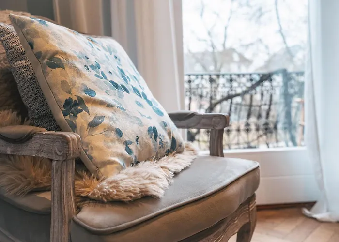 Grosse Altbau I 3 Schlafzimmer I 2 Terrassen I Zentral I 8 Personen 公寓 巴特克罗伊茨纳赫